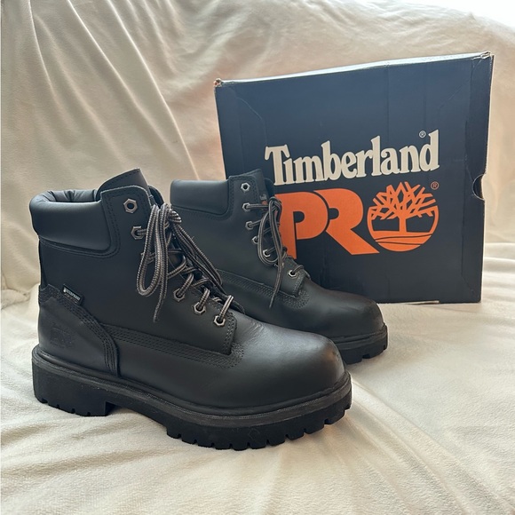 timberland pro waterproof steel toe boots